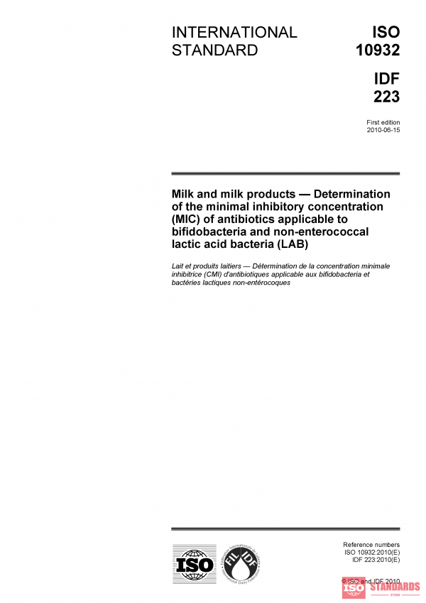 ISO 10932:2010 PDF