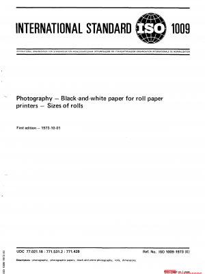 ISO 1009:1973 PDF