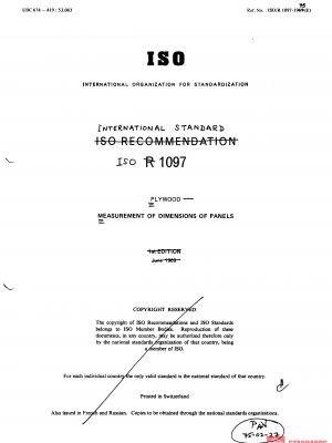 ISO/R 1097:1969 PDF