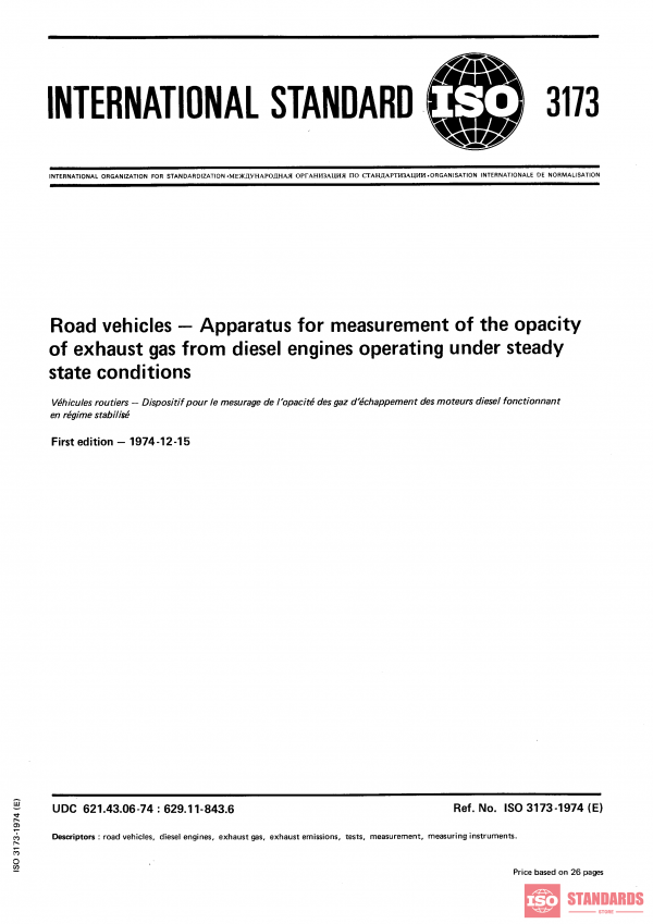 ISO 3173:1974 PDF