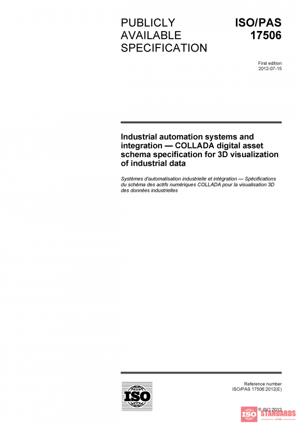 ISO/PAS 17506:2012 PDF