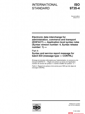 ISO 9735-4:2002 PDF