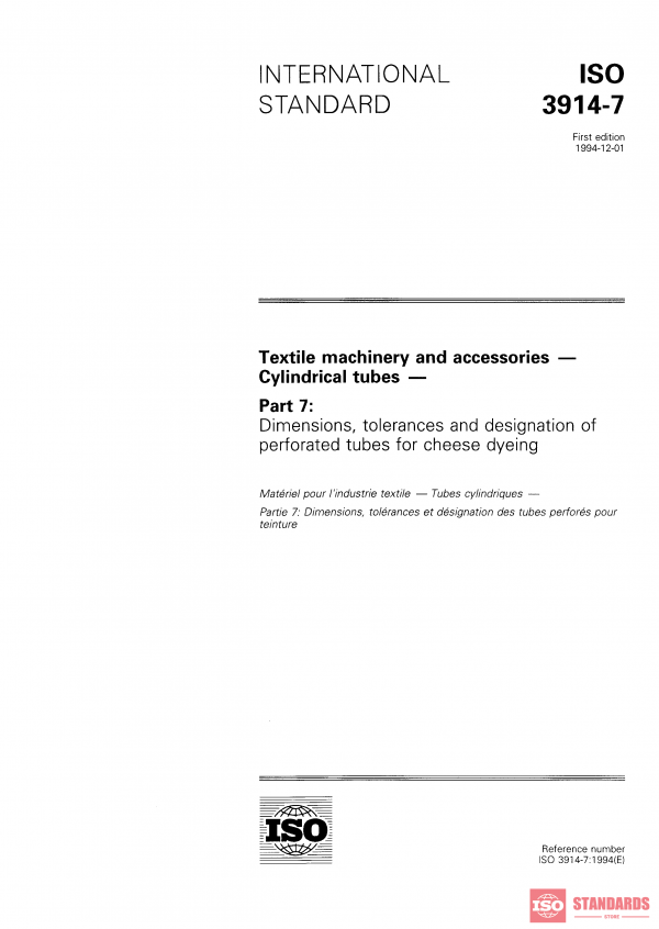 ISO 3914-7:1994 PDF