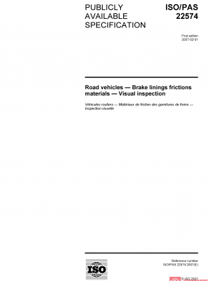 ISO/PAS 22574:2007 PDF