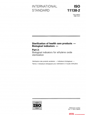 ISO 11138-2:1994 PDF