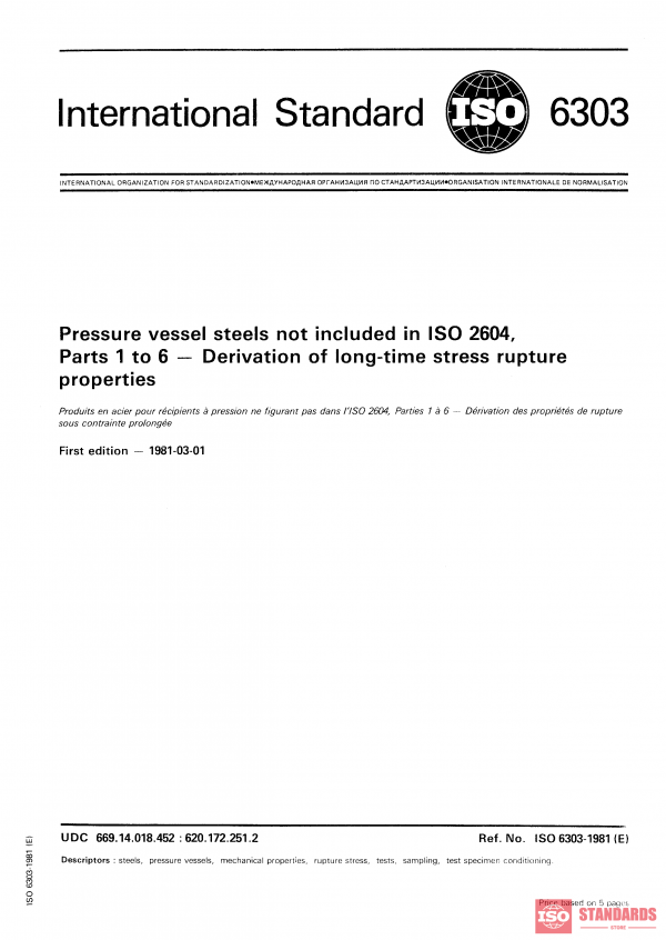 ISO 6303:1981 PDF