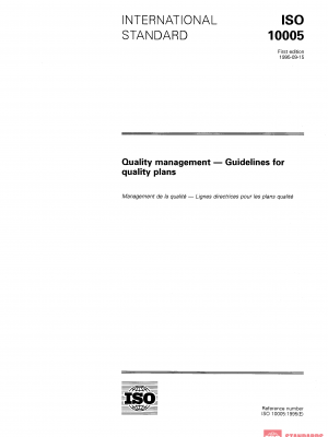 ISO 10005:1995 PDF