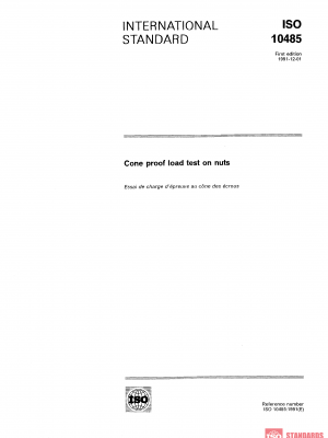 ISO 10485:1991 PDF