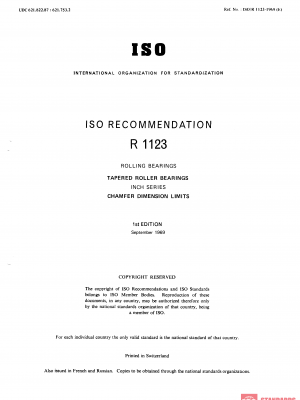 ISO/R 1123:1969 PDF