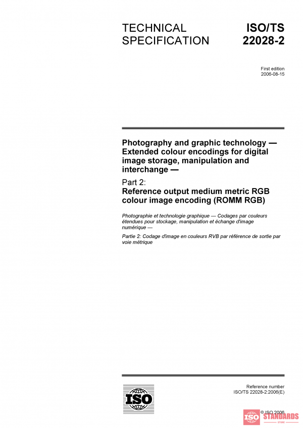 ISO/TS 22028-2:2006 PDF