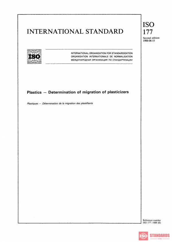 ISO 177:1988 PDF