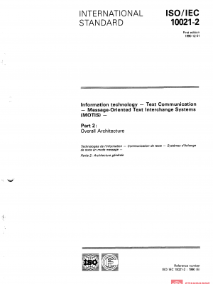 ISO/IEC 10021-2:1990 PDF