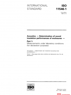 ISO 11546-1:1995 PDF