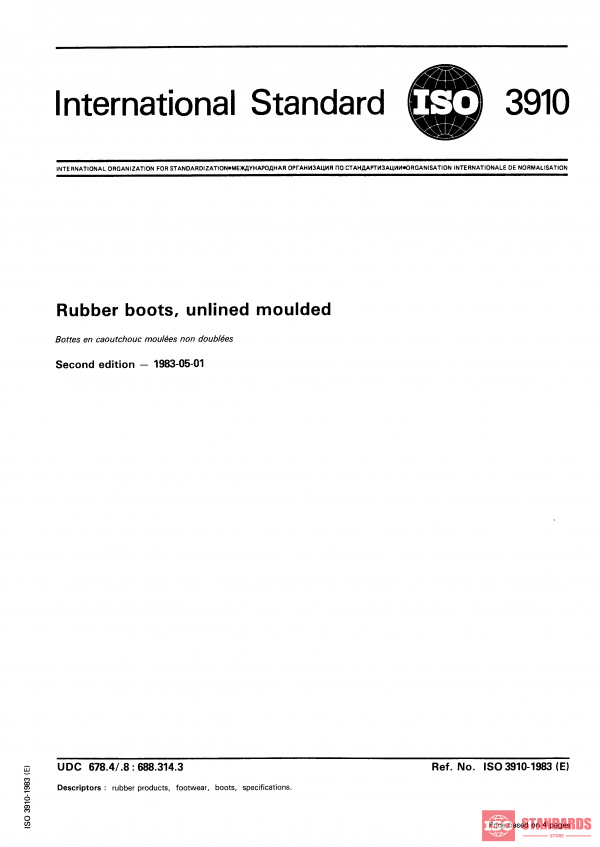 ISO 3910:1983 PDF
