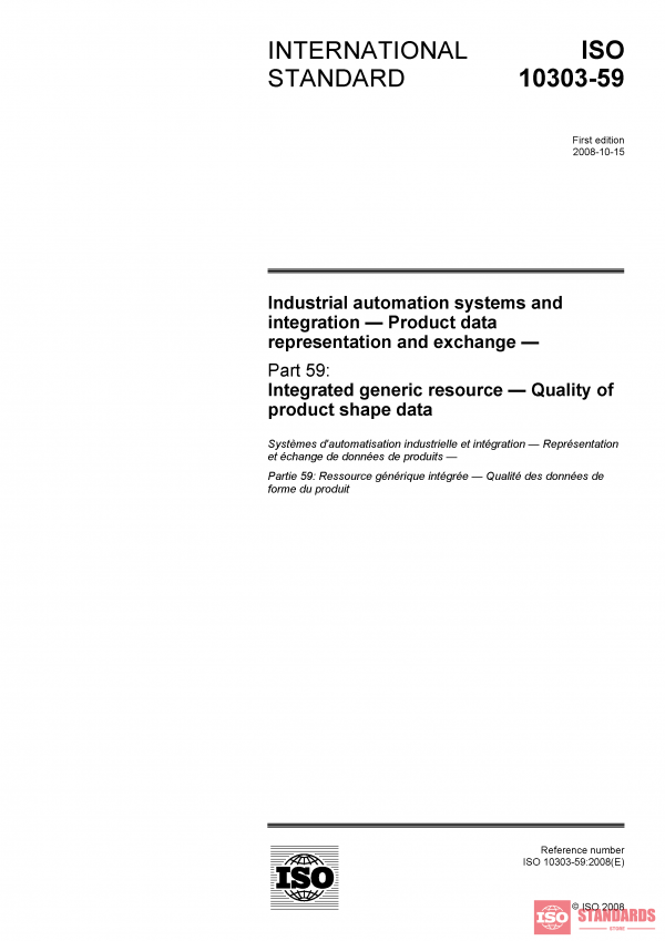 ISO 10303-59:2008 PDF