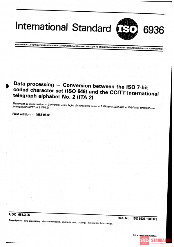 ISO 6936:1983 PDF