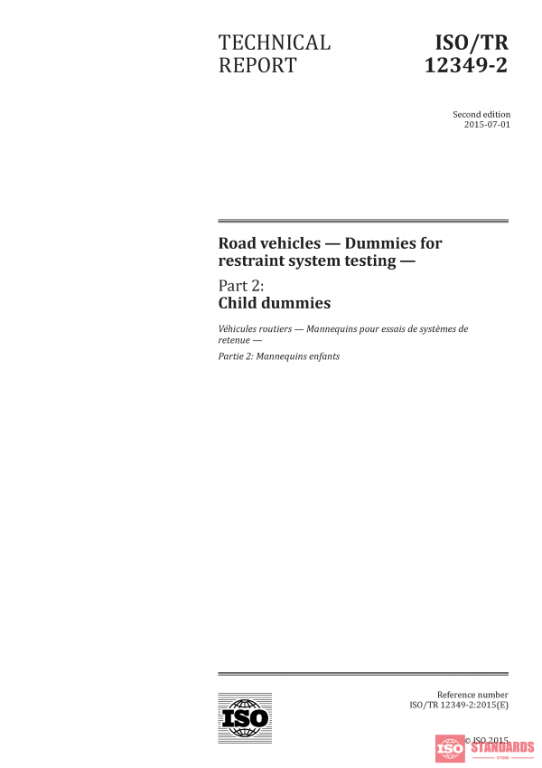 ISO/TR 12349-2:2015 PDF