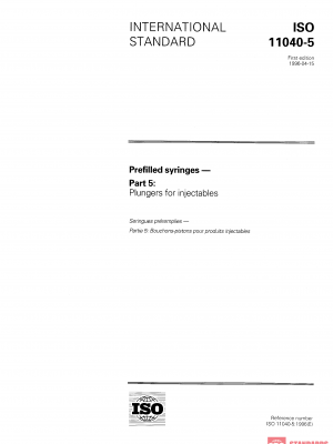 ISO 11040-5:1996 PDF