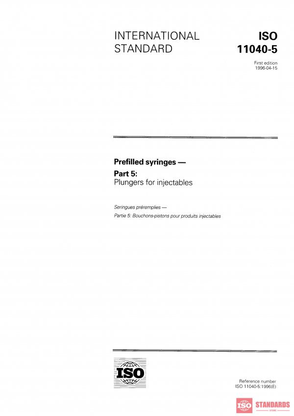 ISO 11040-5:1996 PDF