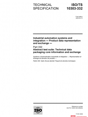ISO/TS 10303-332:2002 PDF