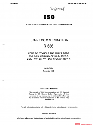 ISO/R 636:1967 PDF