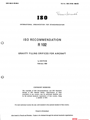 ISO/R 102:1959 PDF