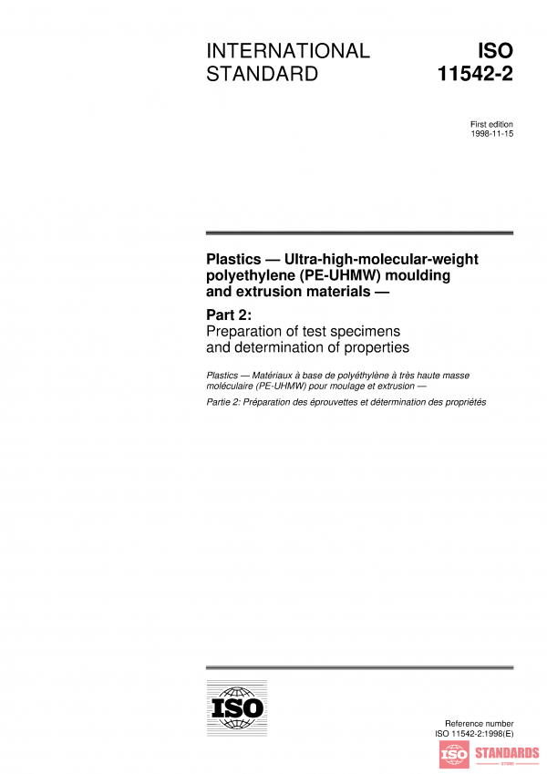 ISO 11542-2:1998 PDF