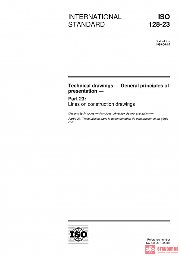 ISO 128-23:1999 PDF
