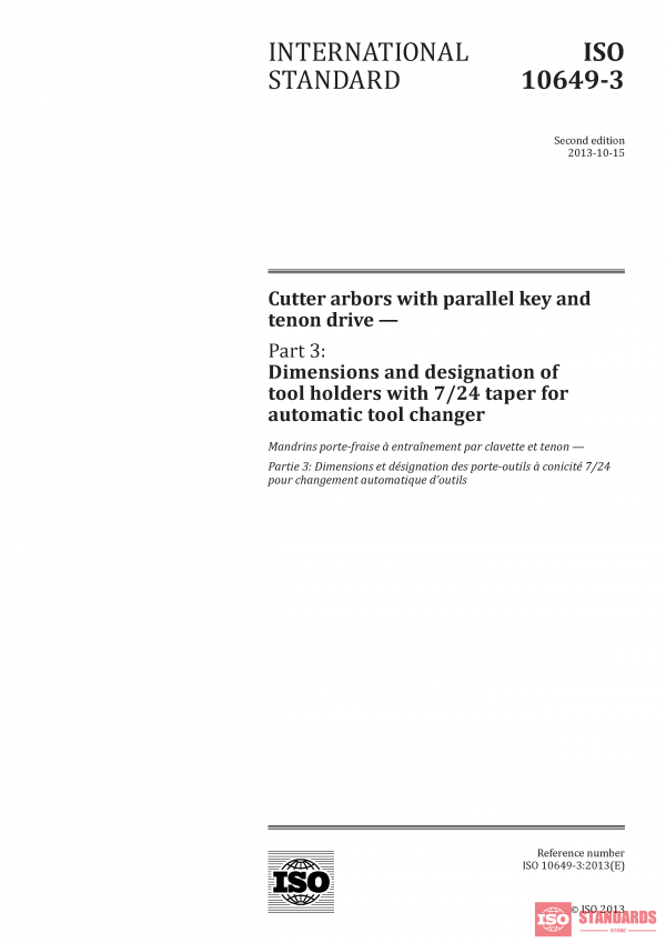 ISO 10649-3:2013 PDF