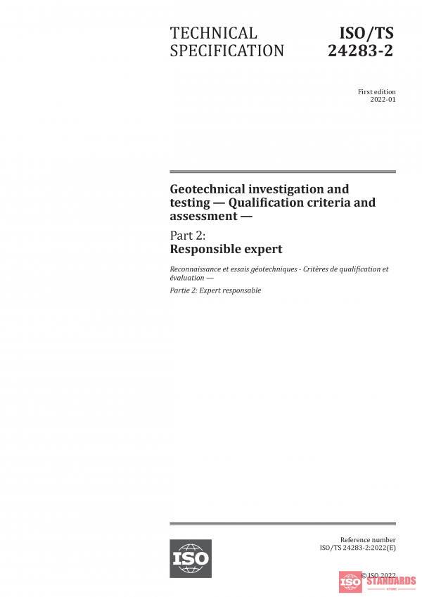 ISO/TS 24283-2:2022 PDF