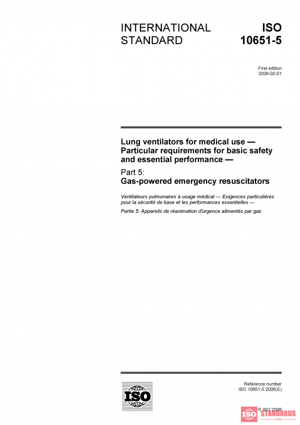 ISO 10651-5:2006 PDF