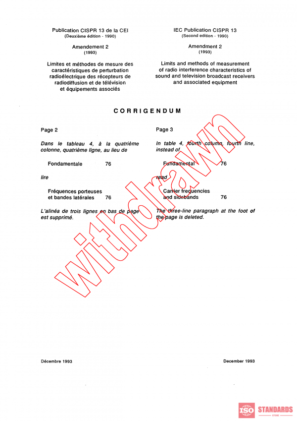 CISPR 13:1990/AMD2:1993/COR1:1993 PDF