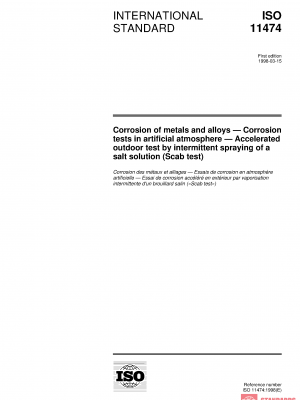 ISO 11474:1998 PDF