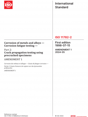 ISO 11782-2:1998/Amd 1:2024 PDF