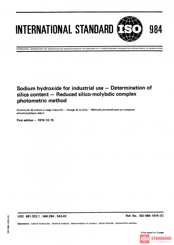 ISO 984:1974 PDF