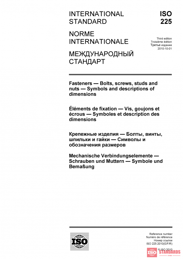 ISO 225:2010 PDF