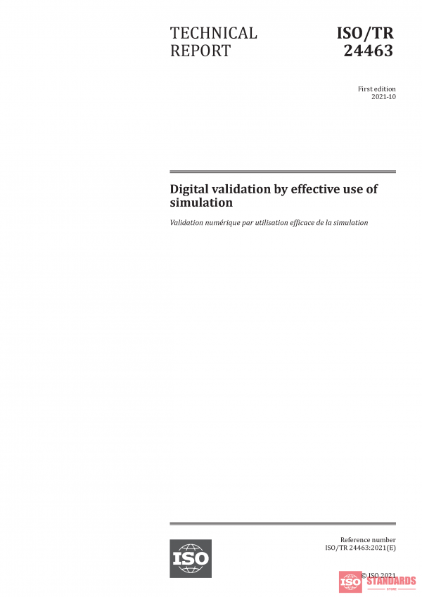 ISO/TR 24463:2021 PDF