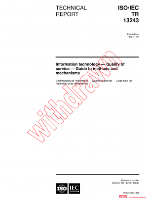 ISO/IEC TR 13243:1999 PDF