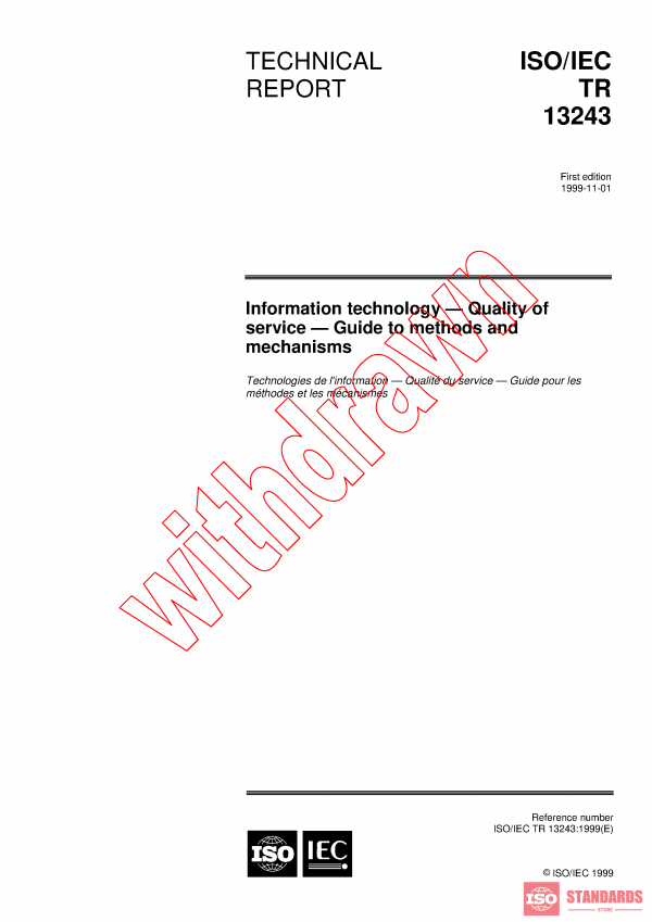 ISO/IEC TR 13243:1999 PDF