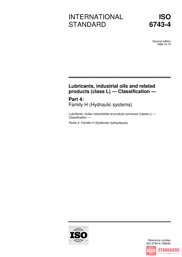 ISO 6743-4:1999 PDF