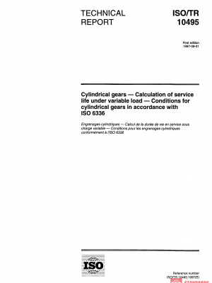 ISO/TR 10495:1997 PDF