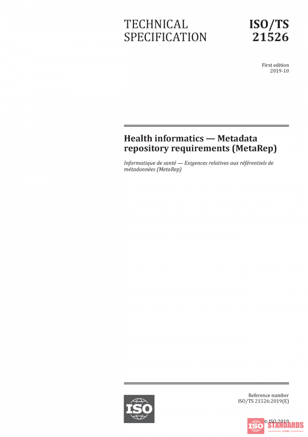 ISO/TS 21526:2019 PDF