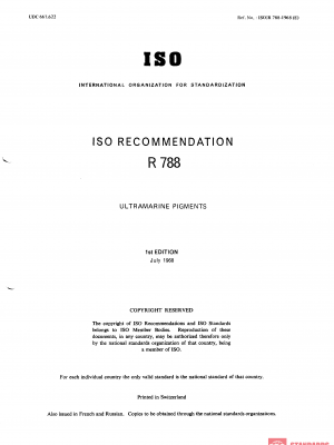 ISO/R 788:1968 PDF