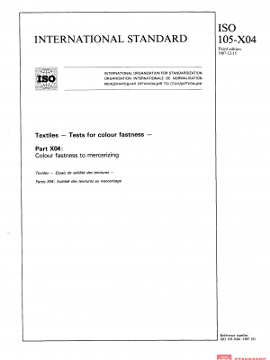 ISO 105-X04:1987 PDF