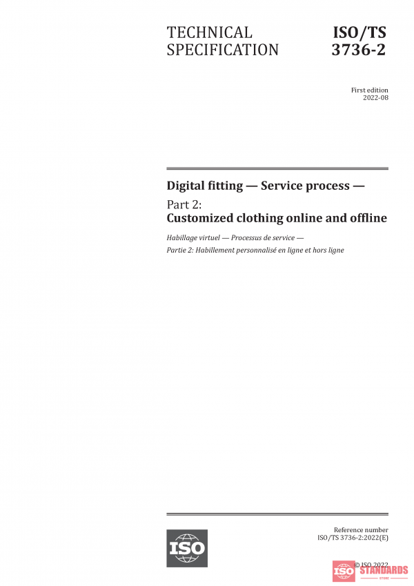 ISO/TS 3736-2:2022 PDF