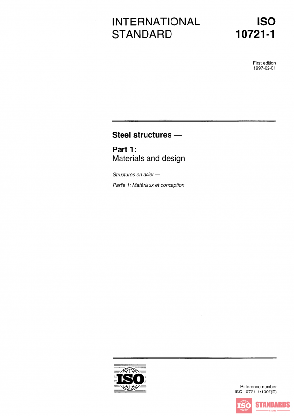 ISO 10721-1:1997 PDF