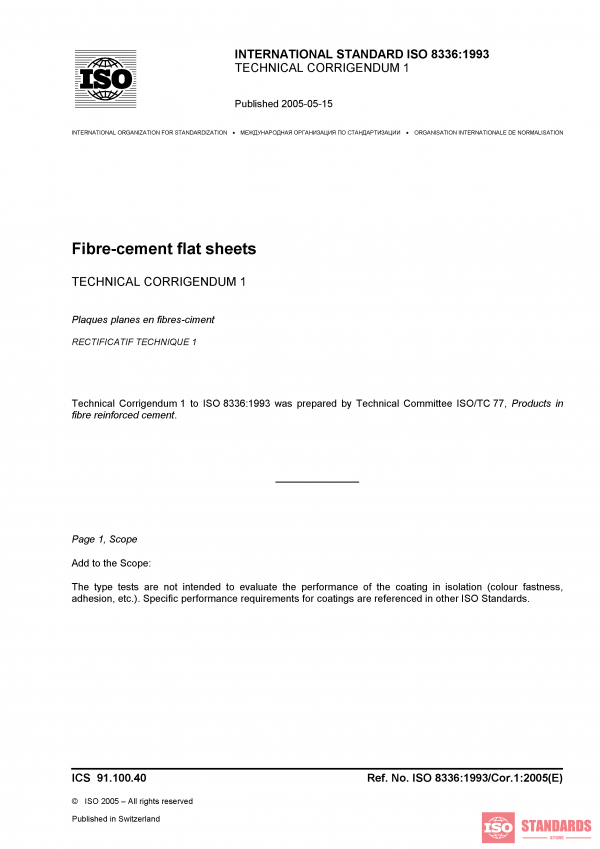 ISO 8336:1993/Cor 1:2005 PDF