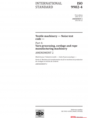 ISO 9902-4:2001/Amd 2:2014 PDF