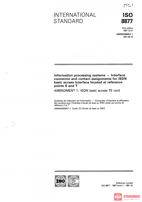 ISO 8877:1987/Amd 1:1991 PDF
