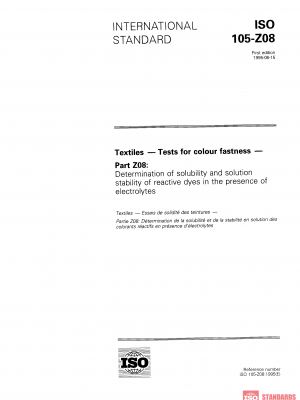ISO 105-Z08:1995 PDF